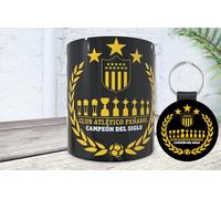La Huella Taza y llavero personalizado del Club Atlético Peñarol. Para todos los fanáticos hinchas mirasoles, Manya, el club más grande del Uruguay.