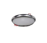 LA IDEAL - Paellera valenciana para 3 personas, 28 cm, Gris