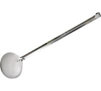 La Ideal Valenciano Espumadera de Acero Inoxidable, Plata, 12 x 65 cm, Pack de 10