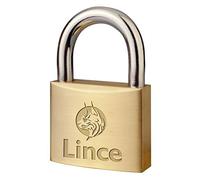 La Industrial Cerrajera Lince 30050Kac3382 - Candado seg 50mm arco corto llave nñ 3382 lat lince