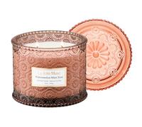 LA JOLIE MUSE - Vela perfumada de cáscara de sandía y menta, velas para el hogar, velas grandes de soja de 2 mechas, regalos para mujeres y hombres, velas en tarro de lujo, 60 horas de combustión, 12