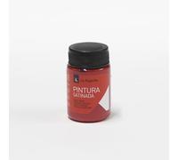 La Pajarita 110322 Pintura para Decoración y DIY, Satinada, 1, Rojo (Bermellon)