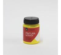 La Pajarita 110416 Pintura para Decoración y DIY, Satinada, 1, Amarillo Oro, 75 ml