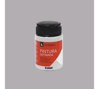 La Pajarita 169922 Pintura para Decoración y DIY, Satinada, 1, Gris