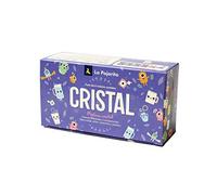 La Pajarita 999994C, Kit Pintura Cristal al Agua + Pincel, 6 Colores Brillantes y Transparentes