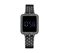 La pantalla LED táctil de pantalla grande para mujer, relojes electrónicos y reloj de hora