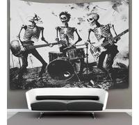 La Piedra De La Muerte Tapiz Pared Tapices Tela Decoracion, Heavy Metal Música Tapestry Aesthetic Wall Rug Blanket Manta Decorativa Colgante Pared Para Dormitorio Sala De EEstrella 70cmx100cm