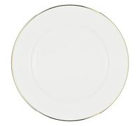 La Porcellana Bianca - Plato llano Falda de porcelana, diámetro 31 cm, colección Majestà