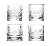 La Rochère 4 Vasos de whisky Dandy Transparente