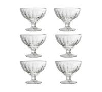 La Rochère 6 Boles con pie Elise 40 cl Transparente