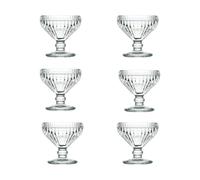 La Rochère 6 Boles de postre Canarie 13 cl Transparente