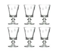 La Rochère 6 Copas de vino Abeille 24 cl Transparente