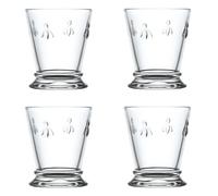 La Rochère- Juego de 4 vasos de agua - ABEILLE-Origine France