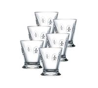 La Rochère - Juego de 6 vasos de flor de LYS de 9 onzas
