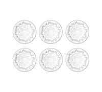 La Rochère Plato Versailles. 6-pack Vidrio