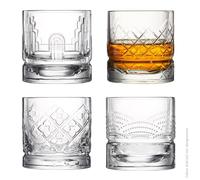 La Rochère 4 Vasos de whisky Dandy Transparente