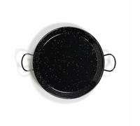 Vaello Campos Paella La Valenciana 10 cm de acero esmaltado Negro 34