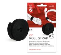 LABEL THE CABLE Rollo de Cinta Sujeta Cables Autoadherente Organizador de Cables