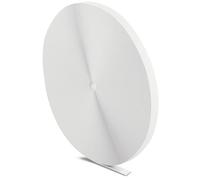 LABEL THE CABLE Rollo de Cinta Sujeta Cables Autoadherente Organizador de Cables - Banda Recoge Cables de Largo Personalizable - Calidad Terciopelo - LTC ROLL STRAP - 25 m x 16 mm - Blanco - PRO 1220