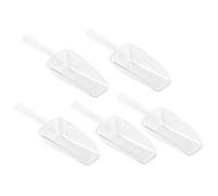 LABRIMP 10piezas Medidoras de Transparentes Pala Portátil Multifuncional para Hielo Dulces y Especias Mini Compacto para Uso Cocina Hogar y Eventos