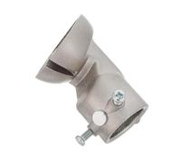 LABRIMP Adaptador Ventilador Techo Inclinado de Acero Plata para Techo Alto | Soporte para Colgar Ventilador de Techo, Montaje Angular 45°, Reduce Vibración, Rápida Instalación