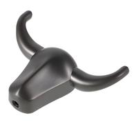 LABRIMP Gancho para Pared Cabeza de Toro de Aleación de Zinc, Gancho Moderno y Resistente para Colgar Ropa en Entrada o Baño