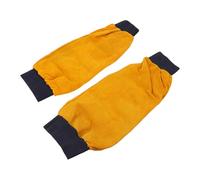 LABRIMP Manguitos Flame-resistant Soldador Resistentes de Cuero Profesional al Calor y Protección para Brazos Trabajos de Soldadura