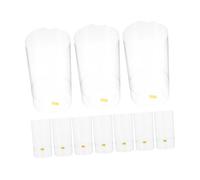 LABRIMP Tapones Termoencogibles para Botellas De Vino De 30 Mm, Cápsulas Transparentes Línea Fácil De Extracción, 100 Piezas, Protección Segura para Almacenamiento De Vino Tinto Fiestas y Hogar
