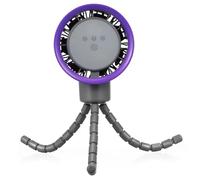 LABRIMP Ventilador flexible con clip para cochecito, ventilador portátil de 360 grados, recargable y silencioso para cuna, bebé y viajes