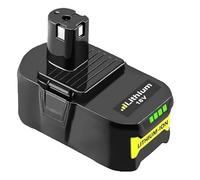 LabTEC Batería de Litio RB18L50 18V 5000mAh, Repuesto para Ryobi Batería de 18V BPL-1815 BPL-1820G BPL1820 BPL18151 P102 P103, Herramienta eléctrica con luz de Control