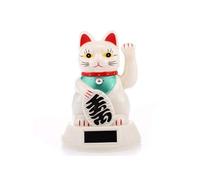 lacabadora Gato Maneki Neko Japonés - Brazo Móvil - Energía Solar
