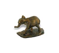 lachineuse Bebé Elefante Bronce - símbolo de la Suerte