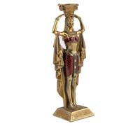 lachineuse - Estatua Cleopatra (22 cm), diseño de Objetos egipcios, diseño Egipcio, Busto Egipcio, Original, decoración Interior, Diosa mitología