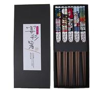 lachineuse - Estuche de varillas, diseño japonés de gato Maneki Neko, palillos de gato japonés - Chopsticks - Sushi, ramen, fideos y arroz - Lucky Cat - Vajilla Japón - Regalo de cocina asiática china