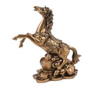 lachineuse Feng Shui - Par de Patos mandarines con símbolo de Amor en Asia, Caballo, 17x8x18cm