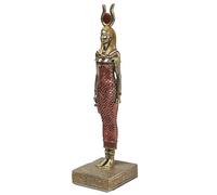 Lachineuse - Figura Decorativa (21 cm, Diosa egipcia nebetetepet, estatuilla de decoración egipcia, Figura egipcia, Busto Egipcio, Idea de Regalo Original, decoración Interior