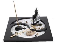 lachineuse - Jardín Zen japonés - Buda para Interiores - 22 x 22 cm