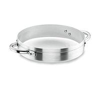 LACOR 20628 - Paellera Chef Aluminio 28 cm. - Uso Profesional y Doméstico