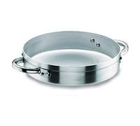 LACOR 20632 - Paellera Chef Aluminio 32 cm. - Uso Profesional y Doméstico | En aluminio ligero, para arroces y paellas de gran formato; ideal para cocina profesional y uso diario en casa