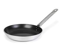 LACOR 21618 - Sartén Chef Tricapa 18 cm. - Uso Profesional y Doméstico | Para dorar, freír y saltear a diario; diseñado para acompañarte en tus preparaciones diarias con comodidad y buen resultado
