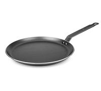 LACOR 23330 - Crepera Robust Aluminio Antiadherente 30cm - Negro | En aluminio ligero, crepes y tortitas finas y doradas; antiadherente fácil de limpiar, práctico y fácil de guardar