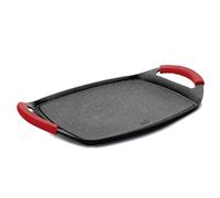 Lacor 25536 - Plancha Grill Eco-Piedra - Aluminio Fundido, 25,5x20 cm