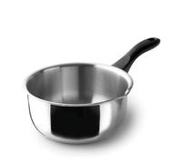 Lacor 31312 - Cazo Recto Vertidor Garinox, Acero Inoxidable, 0.5 Litros | En acero inoxidable, para salsas, leche y raciones pequeñas; apto para inducción y horno, apto para lavavajillas
