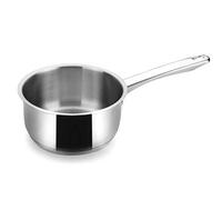 LACOR, 32214, Cazo Recto Basic, Plata, 14 cm