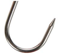 Lacor Set de 6 ganchos carniceros 39043 – 12,5 cm 1 punta acero inoxidable