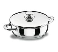 LACOR 40620 - Tartera con Tapa Vitrocor 20cm Acero Inoxidable - Profesional