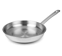 Lacor 40621 - Sartén, Plateado, 20 cm - Uso Profesional y Doméstico | Para dorar, freír y saltear a diario; diseñado para acompañarte en tus preparaciones diarias con comodidad y buen resultado