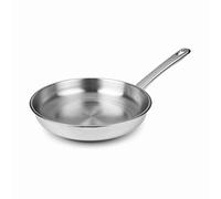 Lacor 40627 - Sartén, Plateado, 26 cm - Uso Profesional y Doméstico | Para dorar, freír y saltear a diario; diseñado para acompañarte en tus preparaciones diarias con comodidad y buen resultado