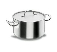LACOR 50017 - Cacerola Alta con Tapa Chef Classic 16cm Acero Inoxidable