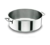 LACOR 50024W - Cacerola de 24 cm, INOX Wagner - Uso Profesional y Doméstico